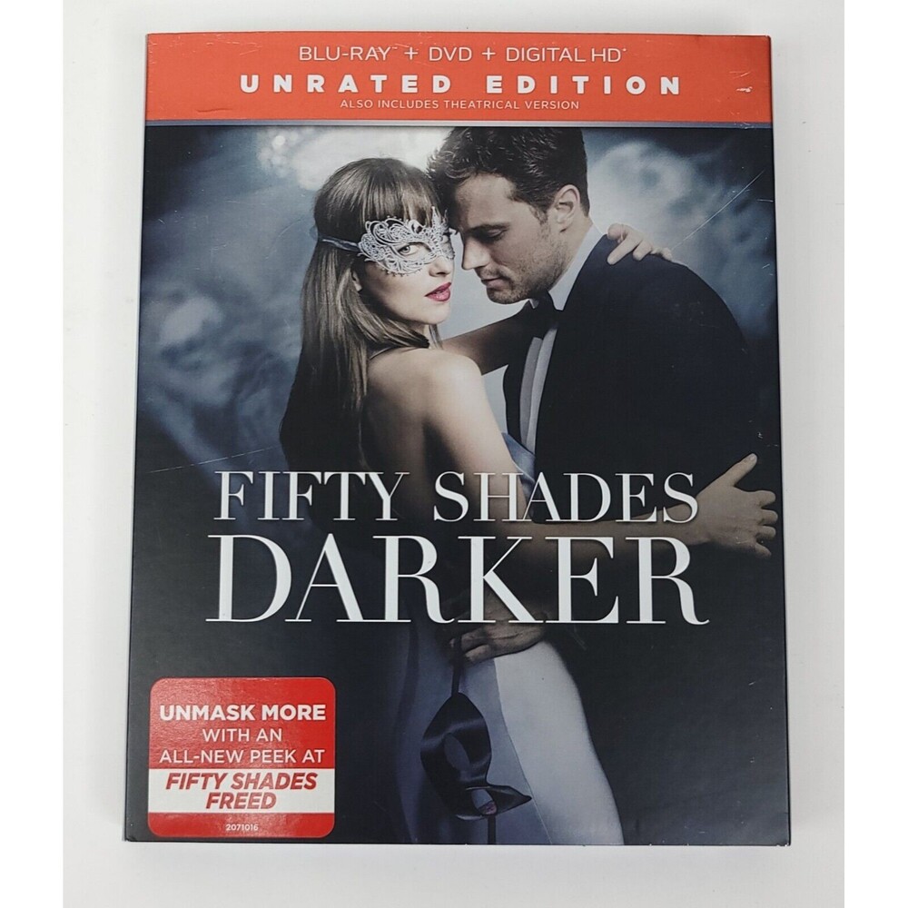 Fifty Shades Darker (Blu-ray, 2017) DVD Digital HD Brand New